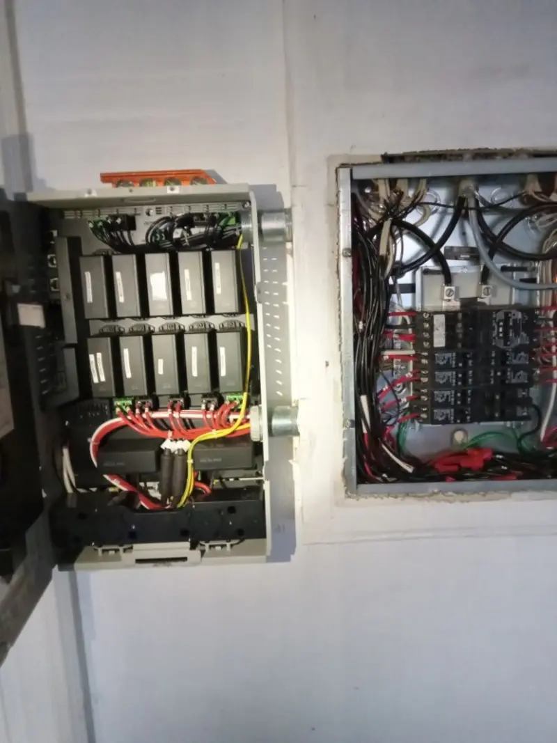 Electrical panel upgrade completed for Commercial Electrician Services in Dunkirk